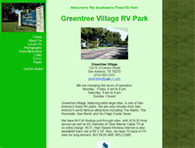 Tablet Screenshot of greentreevillage.com